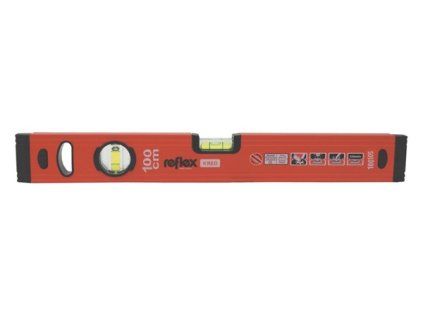 toptrade vodovaha reflex red 2 libely 1000 mm