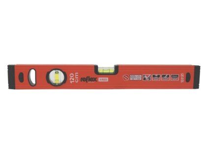 toptrade vodovaha reflex red 2 libely 1200 mm