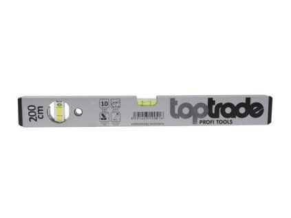 toptrade vodovaha stribrna 2 libely 2000 mm standard