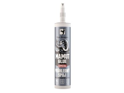 Lepidlo Den Braven MAMUT GLUE CRYSTAL – 290 ml
