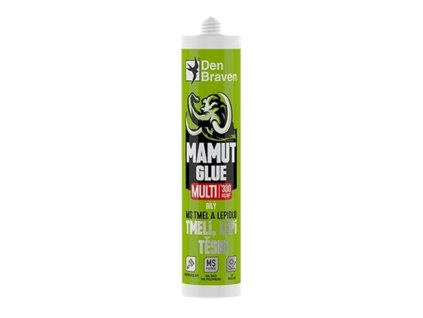 Lepidlo Den Braven MAMUT GLUE Multi bílý 290 ml