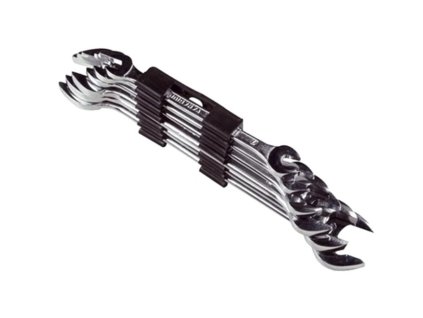 Klíče otevřené oboustranné 6–22 mm 8 ks