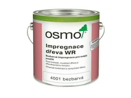 Impregnace dřeva Osmo WR 4001 bezbarvá 2,5 l