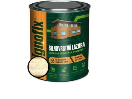 Lazura silnovrstvá Lignofix bezbarvý