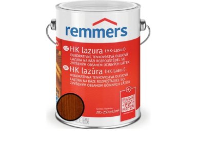 Lazura tenkovrstvá Remmers HK lazura kastanie