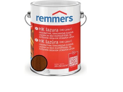 Lazura tenkovrstvá Remmers HK lazura nussbaum