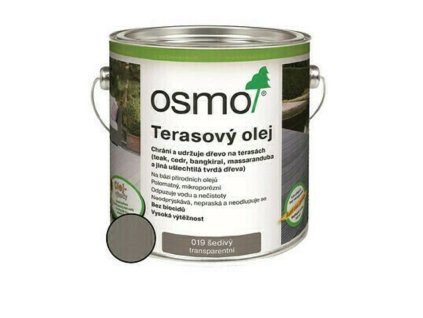 Olej terasový Osmo 019 šedý