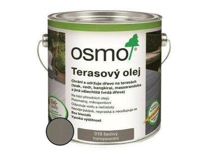 Olej terasový Osmo 019 šedý 2,5 l
