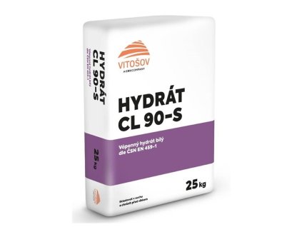 Hydrát vápenný bílý CL 90 S hašené vápno