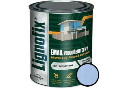 Barva vrchní Lignofix Email vodouředitelný šedá