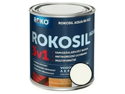 Barva samozákladující Rokosil Aqua 3v1 RK 612 1000 bílá