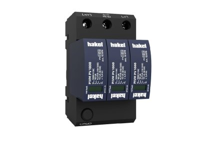 Svodič přepětí T1+T2 Hakel PIVM PV 1000