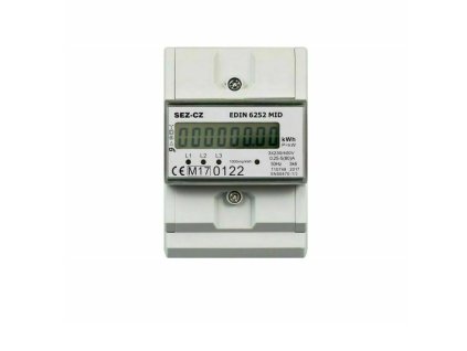 Elektroměr podružný SEZ CZ EDIN 6252 MID