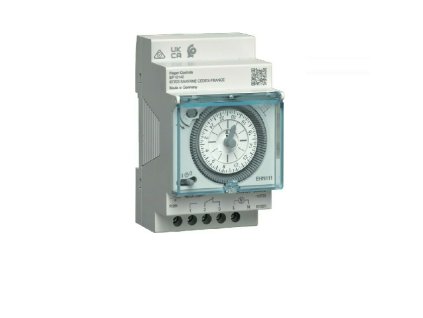 Hodiny spínací analogové Hager EHN111