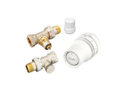Sada Danfoss Redia RA + RA IN + RVL S DN 15 přímá