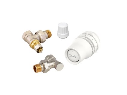 Sada Danfoss Redia RA + RA IN + RVL S DN 15 rohová
