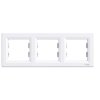 Rámeček Schneider Electric Asfora trojnásobný horizontální bílá