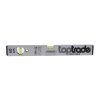 toptrade vodovaha stribrna 2 libely 600 mm standard