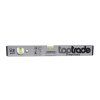 toptrade vodovaha stribrna 2 libely 1200 mm standard