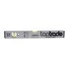 toptrade vodovaha stribrna 2 libely 1800 mm standard