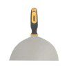 toptrade spachtle na sadrokarton s plastovou rukojeti a bitem 200 mm