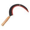 toptrade srp ocelovy s drevenou rukojeti 360 mm
