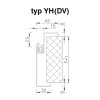 Zárubeň ocelová YH