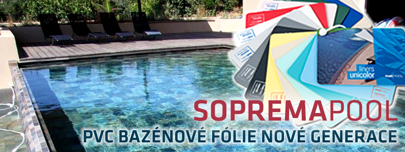SOPREMAPOOL - PVC bazénové fólie nové generace