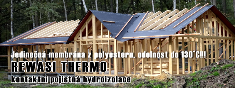 Rewasi Thermo - kontaktní pojistná hydroizolace