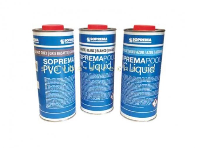 Zálivka Sopremapool PVC Liquid, 1 litrsopremapool pvc liquid