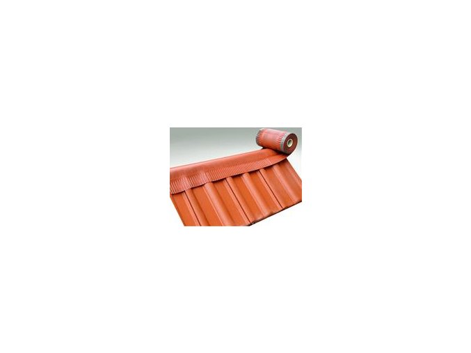 VARIO ROLL THERMO, samolepící větrací pás hřebene a nároží, rozměr 330 mm x 5 m (Barva Červená)