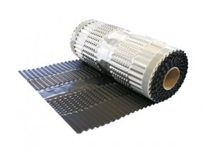 VARIO PROTECT ALU, celohliníkový větrací pás hřebene a nároží, rozměr 300 mm x 5 m (Barva Hnědá)