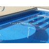 Bazénová PVC fólie, jednobarevná s lakovaným povrchem, protiskluzová, SOPREMAPOOL PREMIUM GRIP