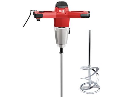 FLEX MXE 1200 + WR2 140 1200 Wattů 1-rychlostní míchadlo s 3-stupňovým regulátorem otáček