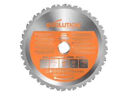 EVOLUTION Multimateriální kotouč RAGE 210mm