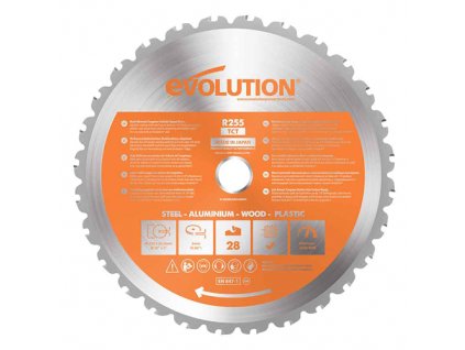 EVOLUTION Multimateriální kotouč RAGE 255mm