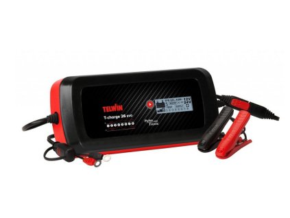 Microprocesorová nabíječka autobaterií Telwin T-Charge 26 EVO
