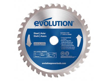 EVOLUTION Pilový kotouč STEEL na ocel 180mm