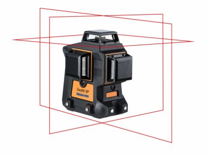 Geofennel Geo6X KIT s červeným paprskem a Li-Ion akumulátorem pro vytvoření až 6ti křížů na všech stěnách