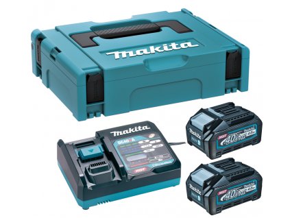 Sada Makita Li-ion XGT 40V 2ksBL4040+1ksDC40RA+1ksMakpac