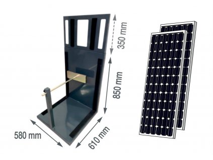 Plošina pro solární panely (5000112) pro výtahy ESCALERA 200