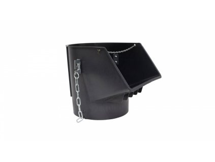 88765 plastic downpipe mouth lightchute 1 m rubi