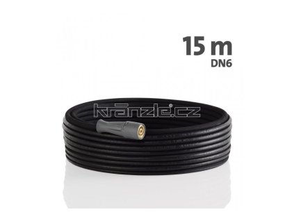 Kränzle vysokotlaká hadice do bubnu 15m, DN6, 210 bar, 155°C, M14 x 1,5 x M22 x 1,5
