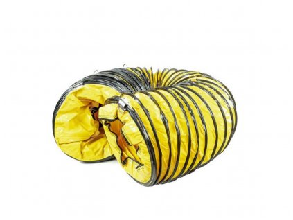 Hadice pružná žlutá PVC – k ventilátoru Master BLM 4800 25 cm / 7,6 m 4515.559