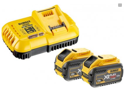 DeWALT DCB118X2 18/54V 2x 9,0Ah FLEXVOLT akumulátor + nabíječka