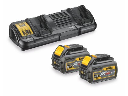 DeWALT DCB132T2 18/54V 2x 6,0Ah FLEXVOLT akumulátor + dvojitá nabíječka