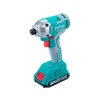 TOTAL Utahovák rázový AKU 1/4", brushless, 20V Li-ion (2x), 2000mAh, industrial