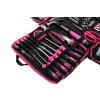 SIXTOL Sada nářadí HOME PINK 120 BAG