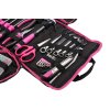 SIXTOL Sada nářadí HOME PINK 120 BAG