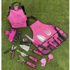 SIXTOL Sada zahradního nářadí GARDEN PINK 12